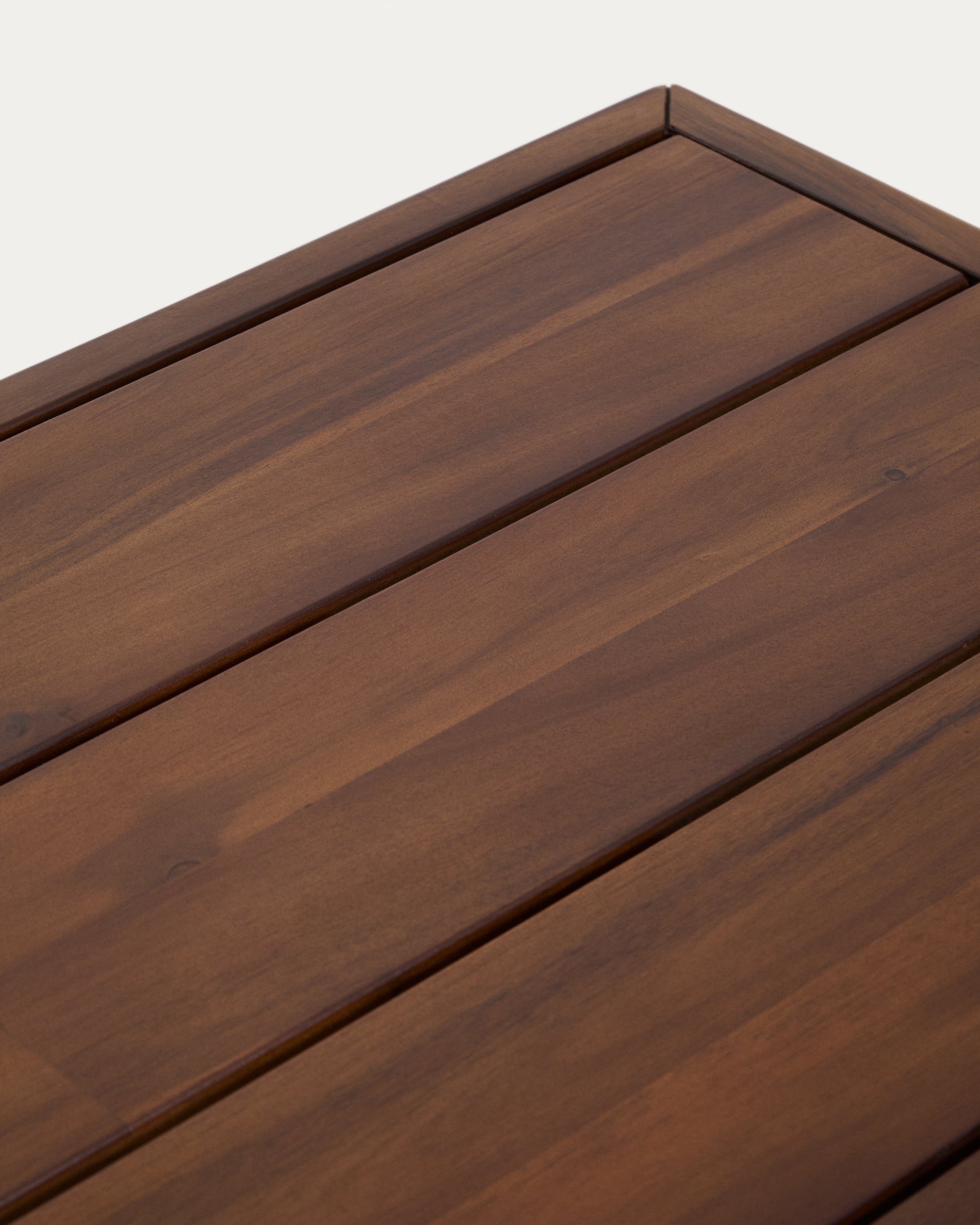 Outdoor-Tisch Itani aus massivem Akazienholz, 200 x 100 cm, FSC 100 % in Braun präsentiert im Onlineshop von KAQTU Design AG. Gartentisch ist von Kave Home