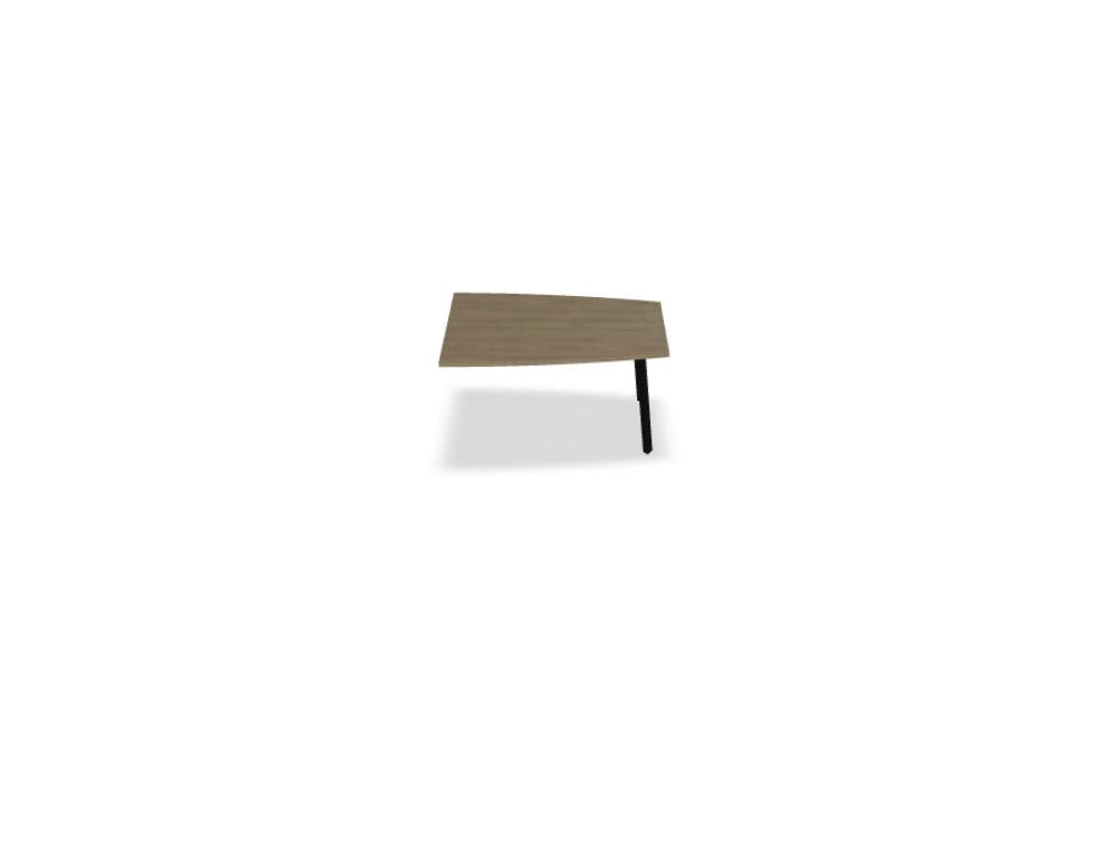 Ogi A PLF14L - Tisch in Honigeiche präsentiert im Onlineshop von KAQTU Design AG. Esstisch ist von Mdd