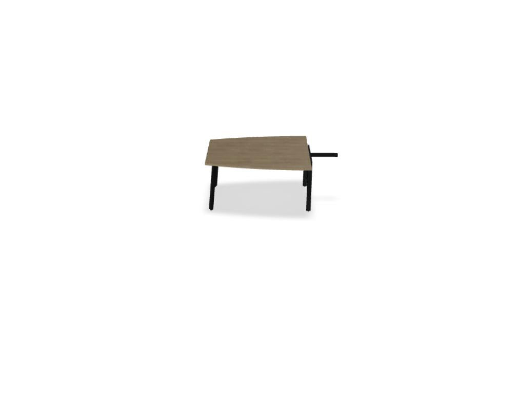 Ogi A PLF14P - Tisch in Honigeiche präsentiert im Onlineshop von KAQTU Design AG. Esstisch ist von Mdd