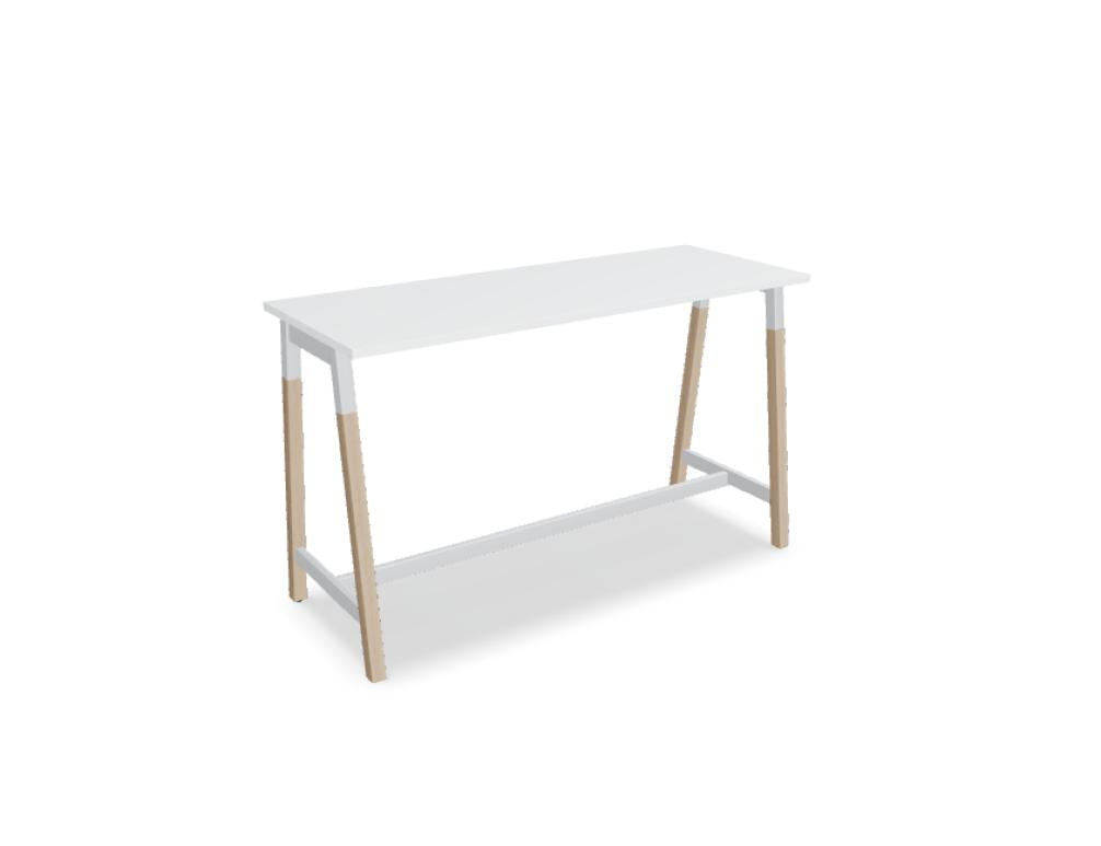 Ogi W PSD78 - Stehtisch in Honigeiche präsentiert im Onlineshop von KAQTU Design AG. Hochtisch ist von Mdd