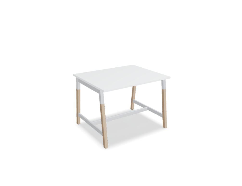 Ogi W PSD822 - Stehtisch in Honigeiche präsentiert im Onlineshop von KAQTU Design AG. Hochtisch ist von Mdd