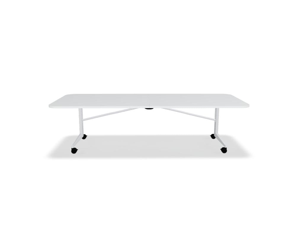 Plex PXZ08 - Klapptisch trocken abwischbar in Honigeiche präsentiert im Onlineshop von KAQTU Design AG. Konferenztisch ist von Mdd