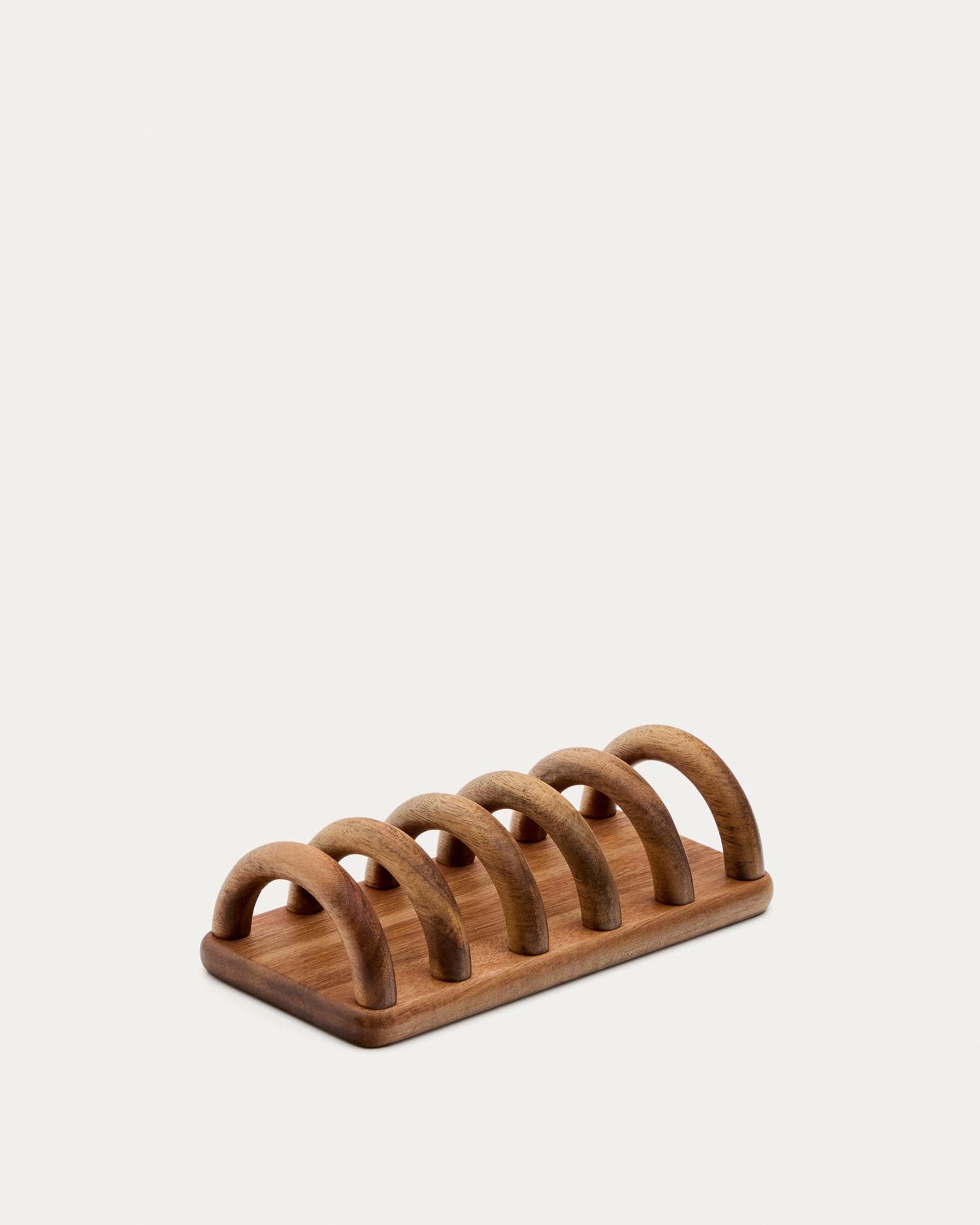 Toastständer Nukha aus Akazienholz, FSC 100 %. in Natur präsentiert im Onlineshop von KAQTU Design AG. Tablett ist von Kave Home