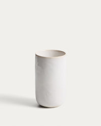 Tasse haute en céramique UILO blanche