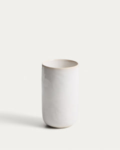 Tasse haute en céramique UILO blanche