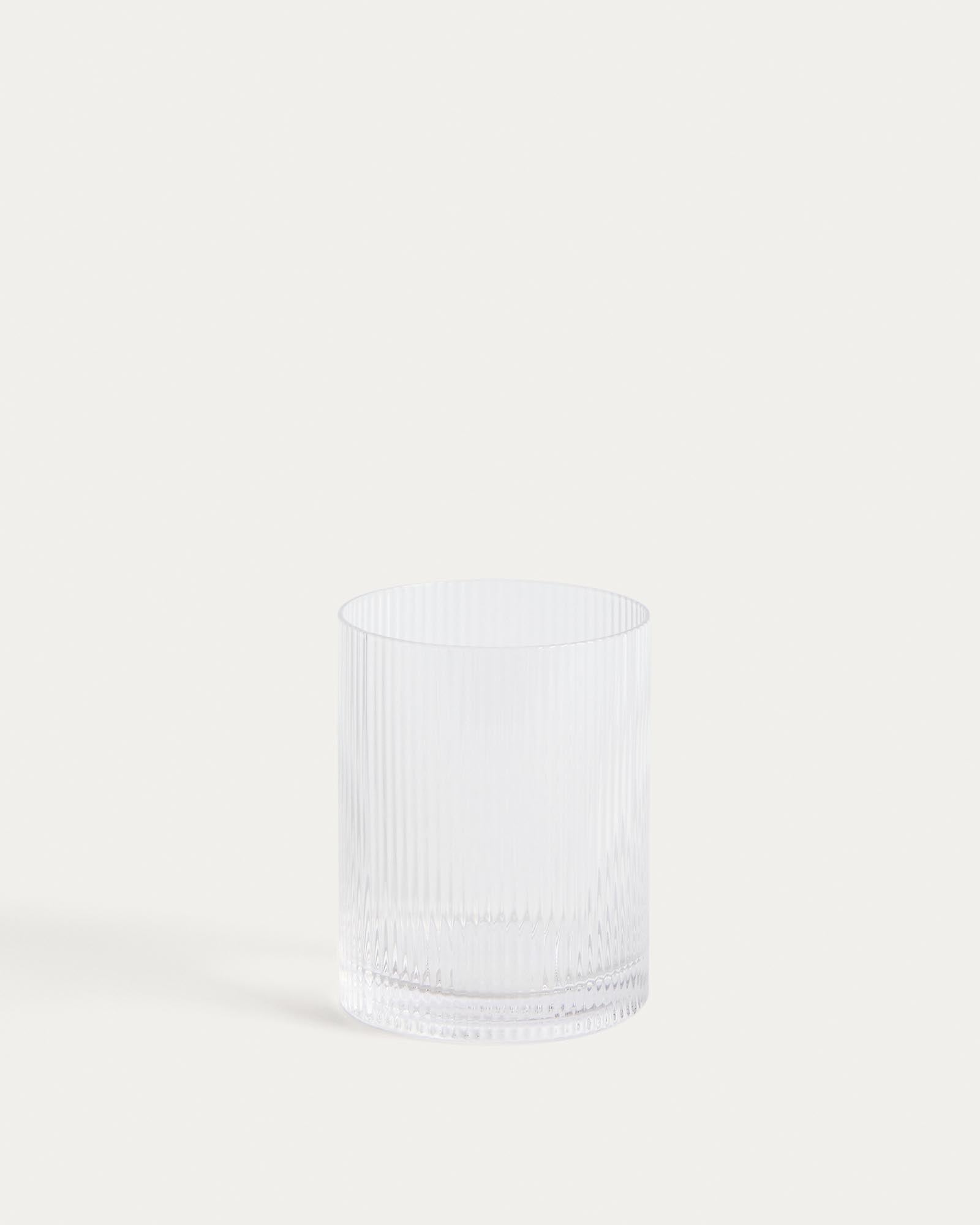 Wasserglas Eluria aus klarem Glas, 32,5 cl in Transparent präsentiert im Onlineshop von KAQTU Design AG. Trinkgläser ist von Kave Home