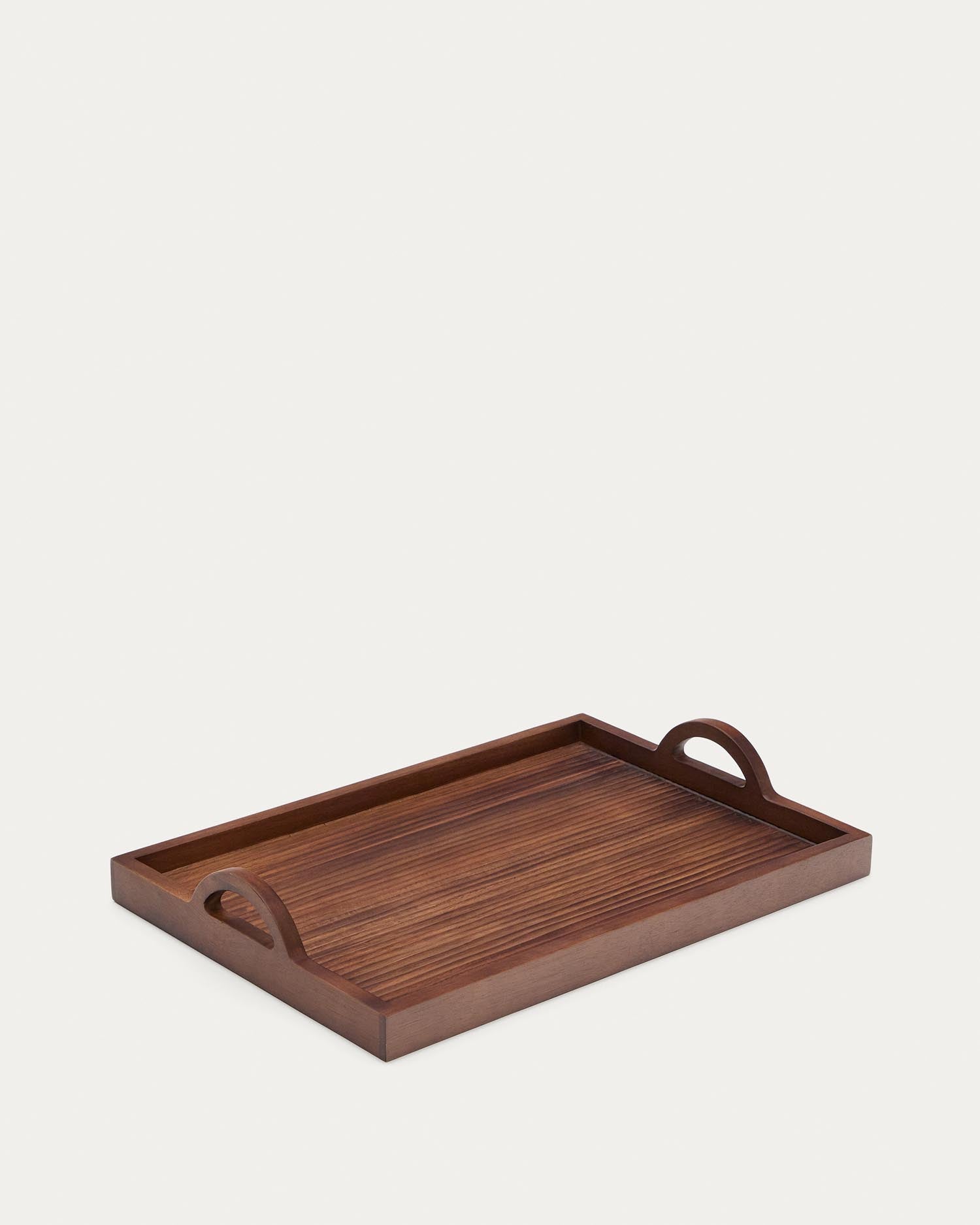 Tablett Rommu aus Akazienholz FSC 100% in Braun präsentiert im Onlineshop von KAQTU Design AG. Tablett ist von Kave Home