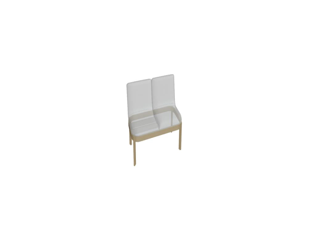 Ramp RAMP_R1300RS - Bank in Eiche Natur präsentiert im Onlineshop von KAQTU Design AG. Sitzbank ist von Mdd