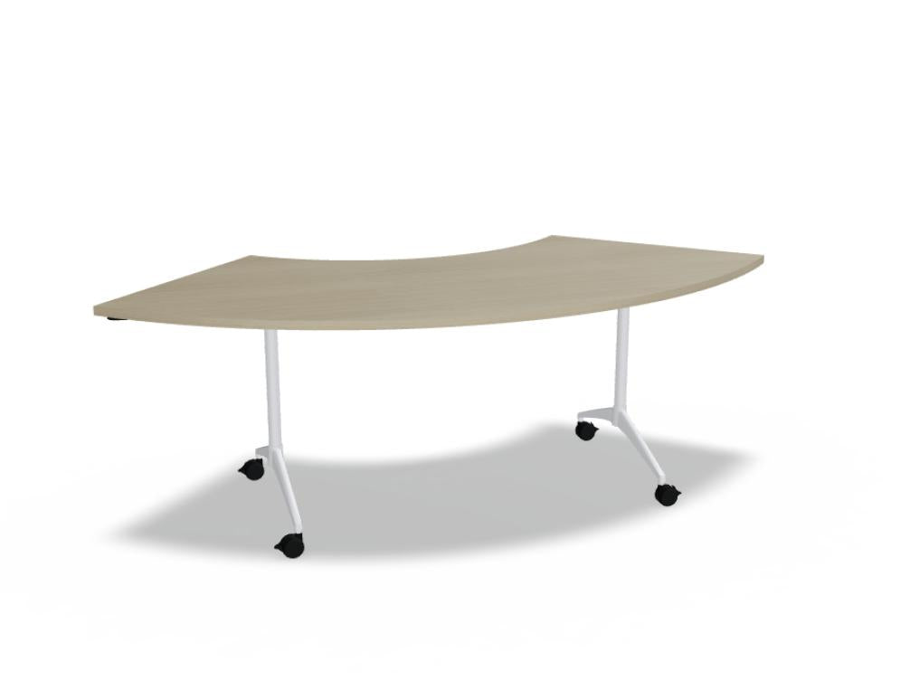 Revi RV04 - Klapptisch in Honigeiche präsentiert im Onlineshop von KAQTU Design AG. Konferenztisch ist von Mdd