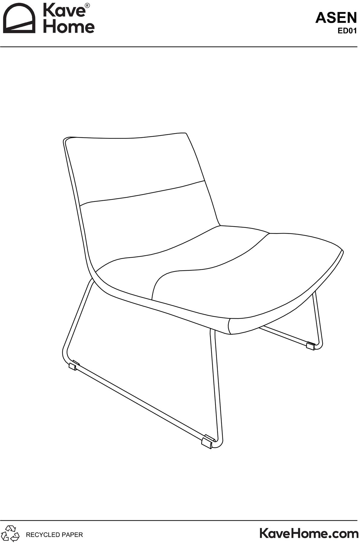 Sessel Asen in grüner Chenille mit schwarzen Stahlbeinen FSC 100% in Hellgrün präsentiert im Onlineshop von KAQTU Design AG. Sessel ist von Kave Home