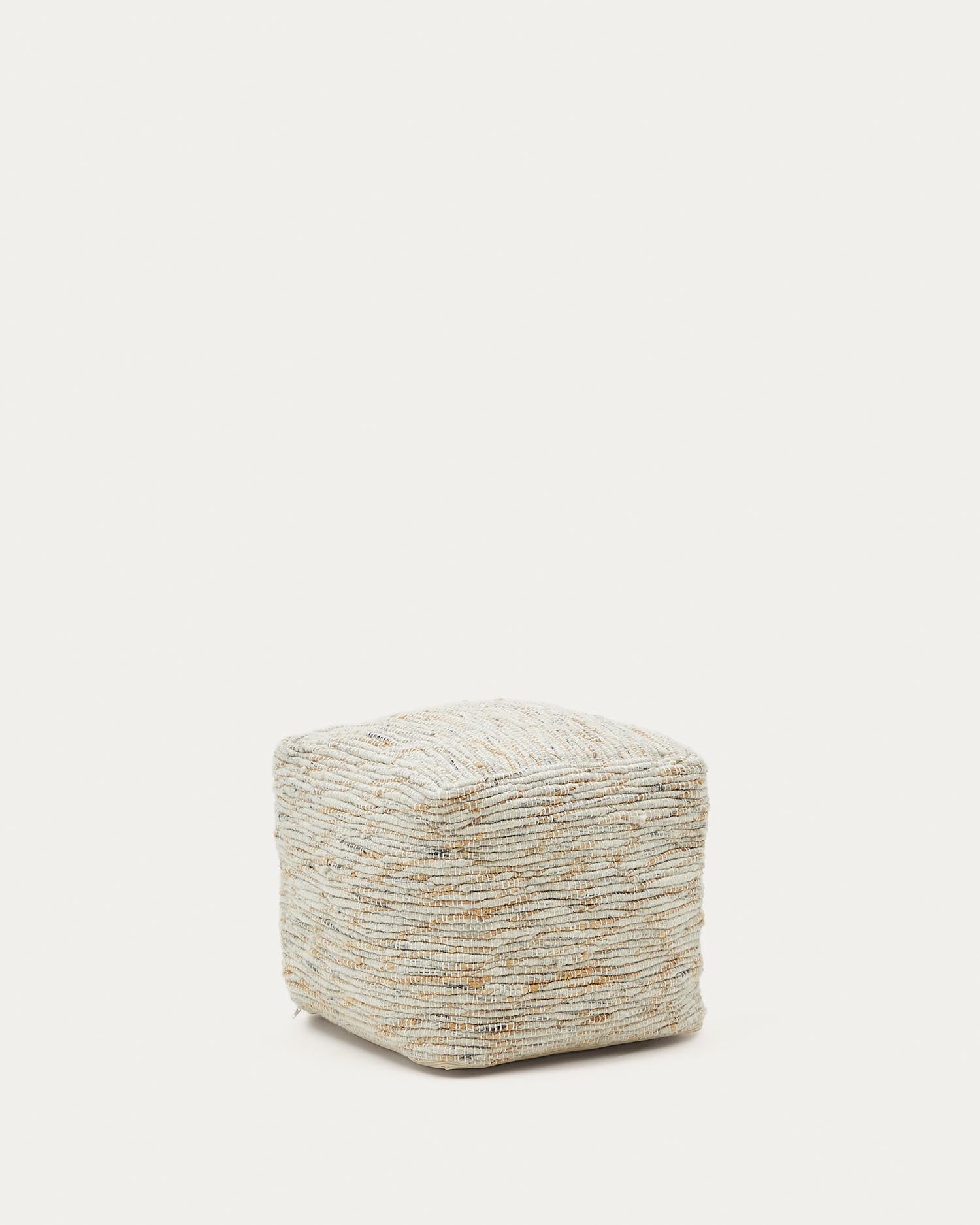 Selise pouf made of natural jute 45 x 45 cm