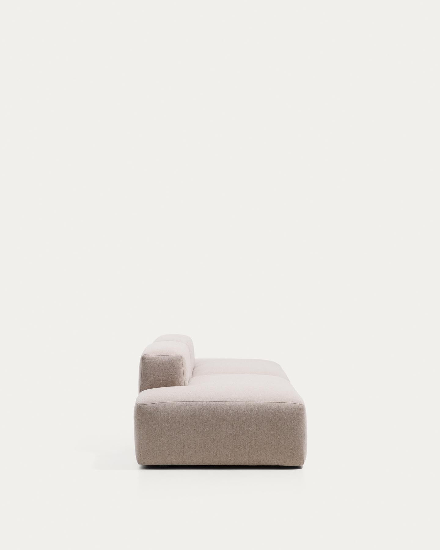 3-Sitzer-Sofa Blok in beiger Chenille, 290 cm, FSC Mix Credit in Beige präsentiert im Onlineshop von KAQTU Design AG. 3er Sofa ist von Kave Home