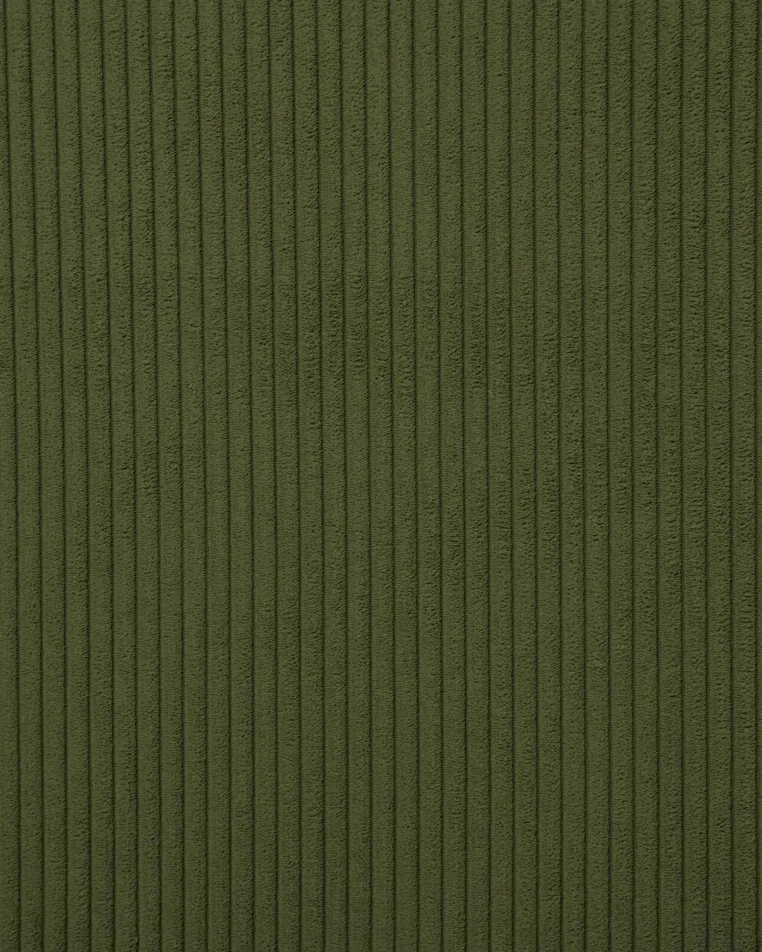 Das grüne Blok 3-Sitzer-Sofa mit rechter Chaiselongue (300 cm) aus Cord bietet Stil, Komfort und nachhaltige Materialien.