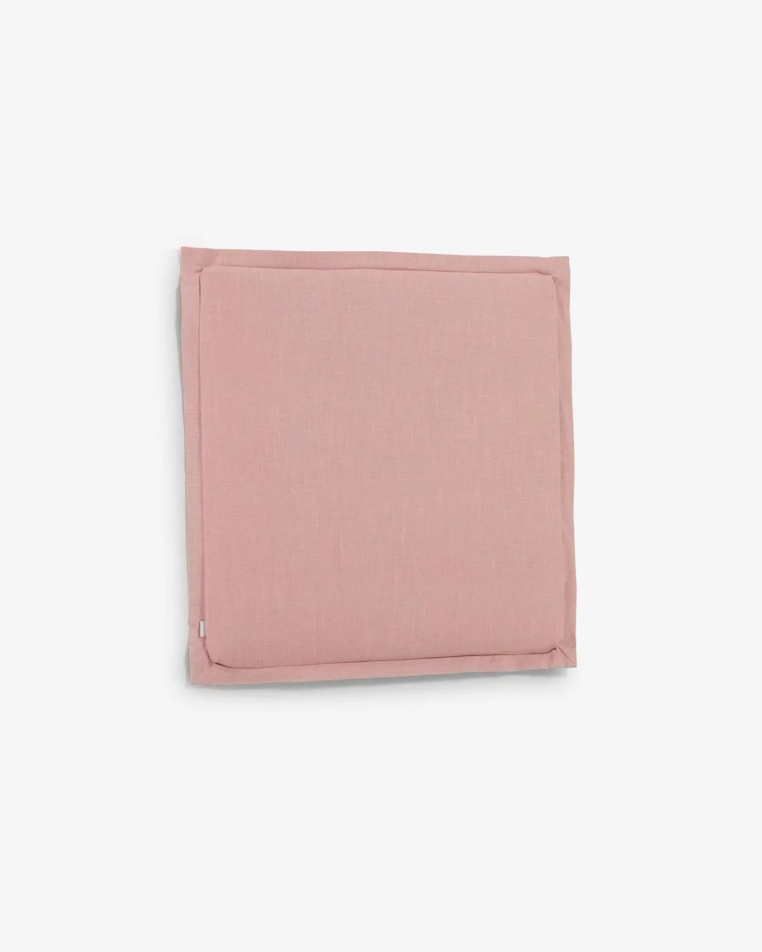 Tanit Bettkopfteil mit abnehmbarem Bezug aus Leinen rosa für Bett von 90 cm in Rosa präsentiert im Onlineshop von KAQTU Design AG. Zubehör Bett ist von Kave Home