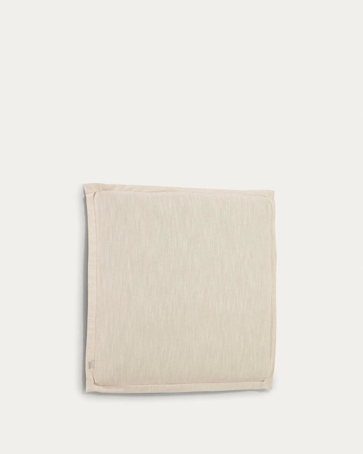 Tanit Bettkopfteil mit abnehmbarem Bezug aus Leinen weiß für Bett von 90 cm in Weiss präsentiert im Onlineshop von KAQTU Design AG. Zubehör Bett ist von Kave Home