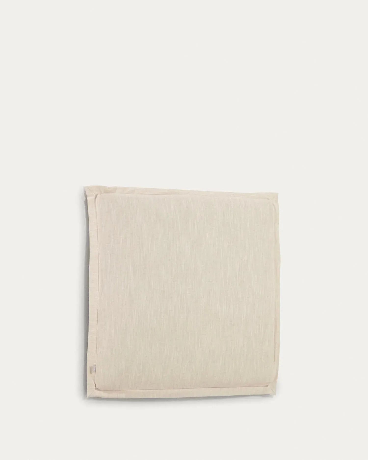 Tanit Bettkopfteil mit abnehmbarem Bezug aus Leinen weiß für Bett von 90 cm in Weiss präsentiert im Onlineshop von KAQTU Design AG. Zubehör Bett ist von Kave Home