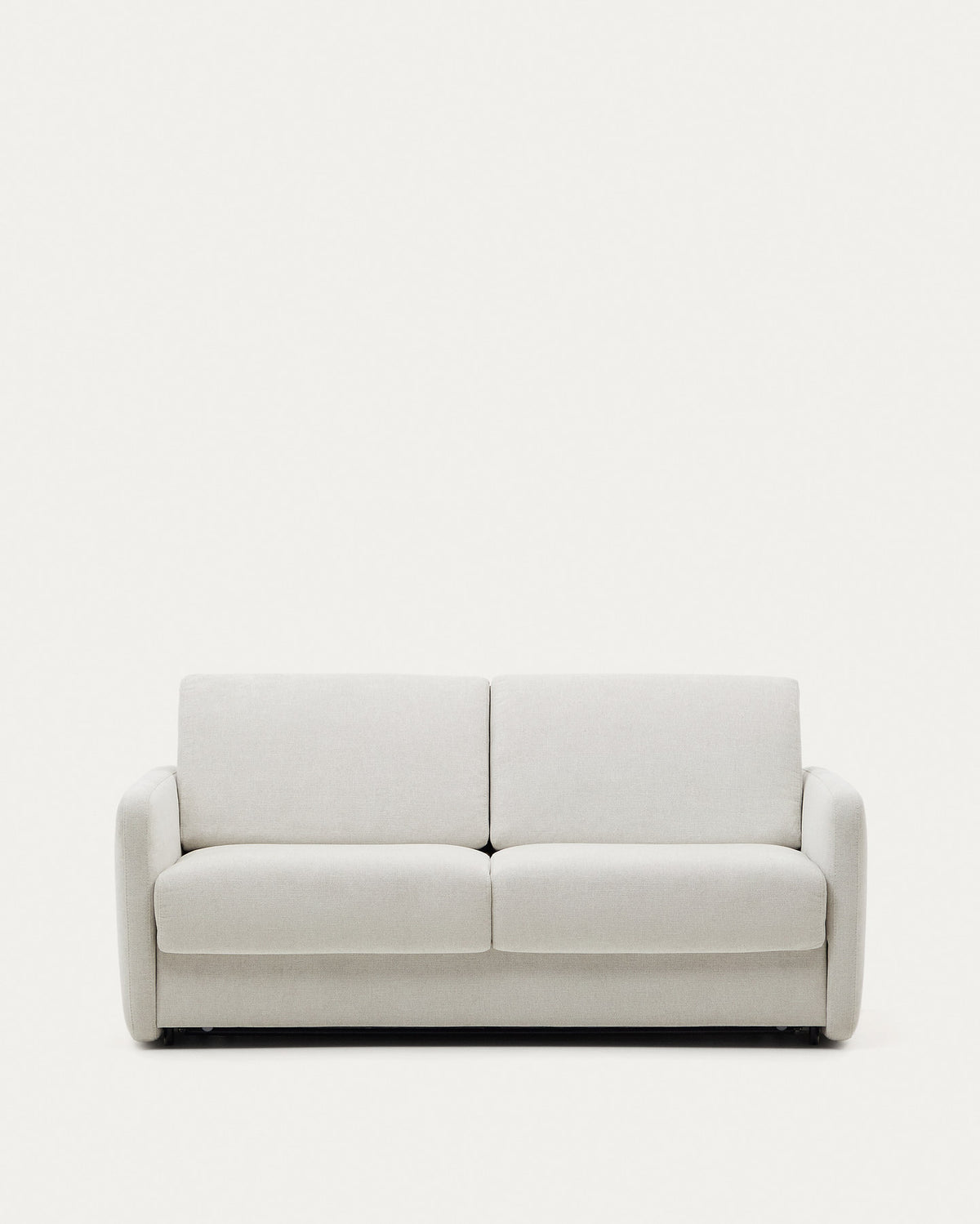 3-Sitzer-Bettsofa Nuala in perlweisser Chenille, 204 cm in Perle präsentiert im Onlineshop von KAQTU Design AG. Bettsofa ist von Kave Home