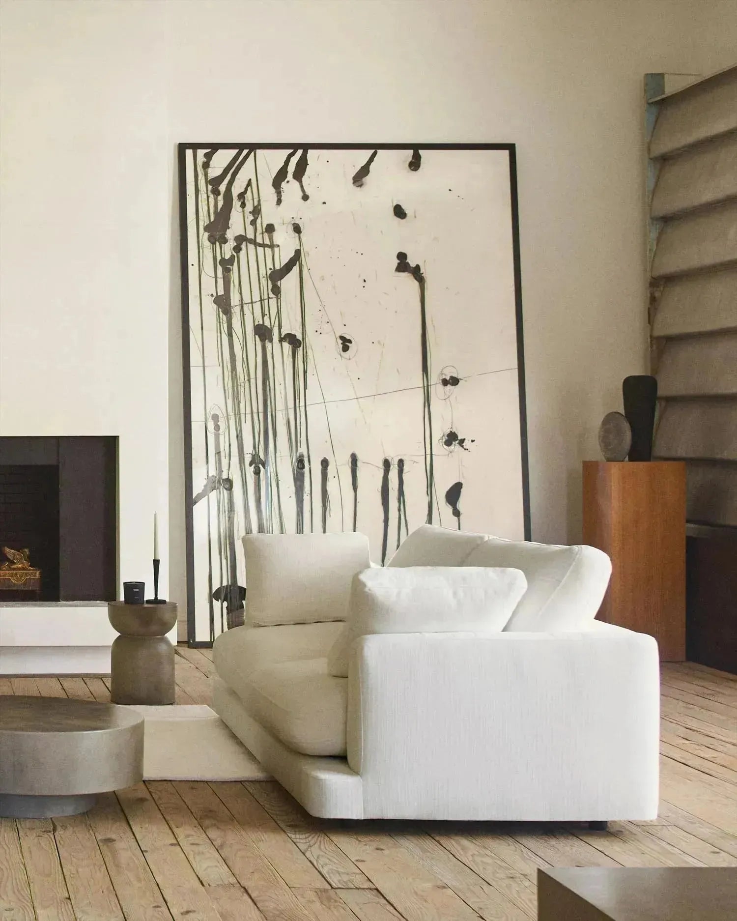 Das weiße Gala 3-Sitzer-Sofa (210 cm) von Kave Home kombiniert modernes Design mit hohem Komfort für Ihr Zuhause.