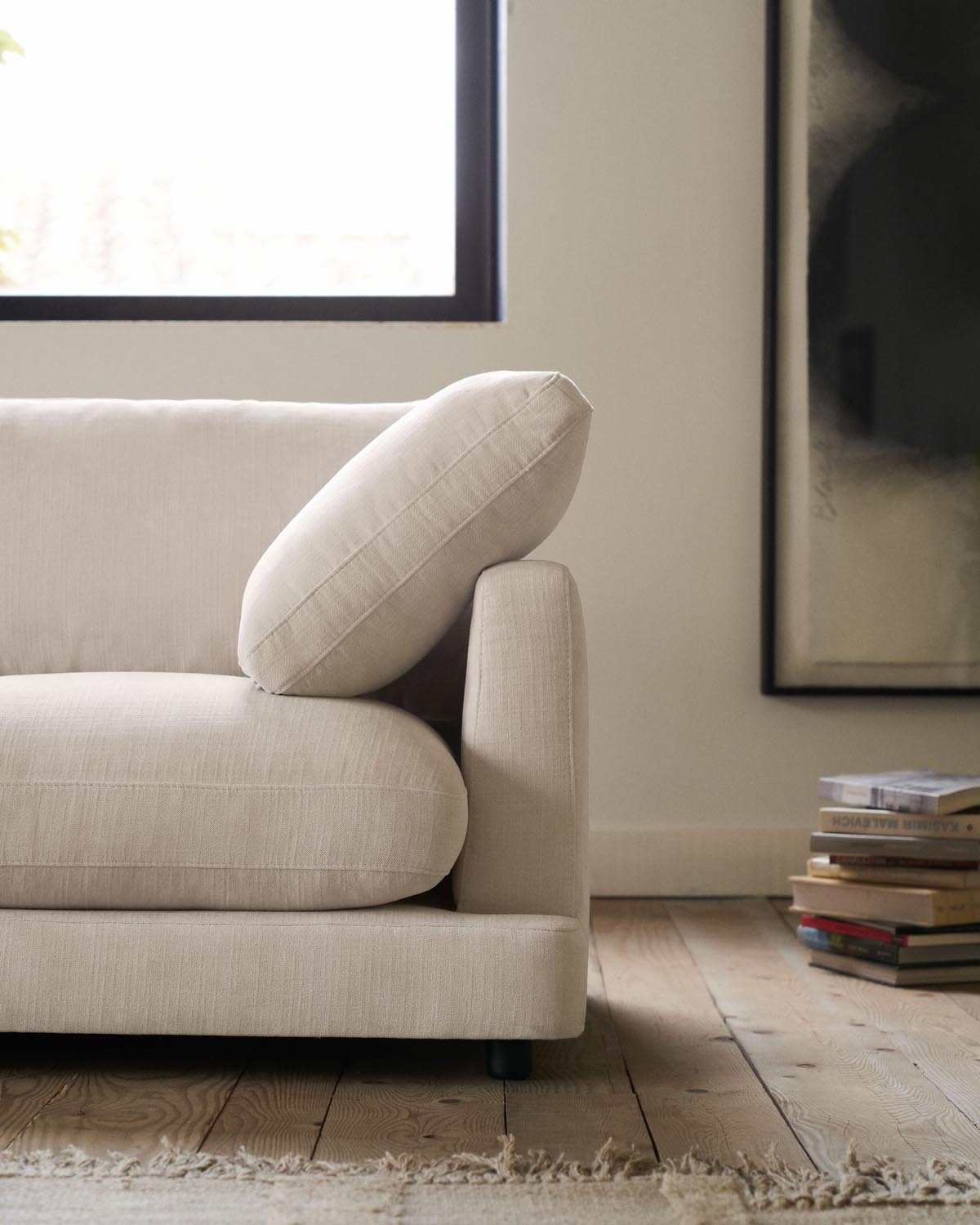 Gala 3-Sitzer Sofa beige: Zeitloses Design für stilvolle Räume.