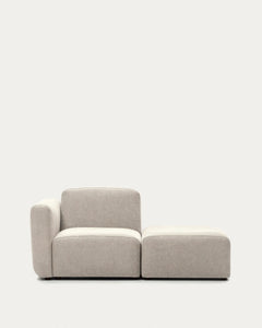 Neom modular 1-seater sofa with edge module beige 169 cm FSC Mix Credit