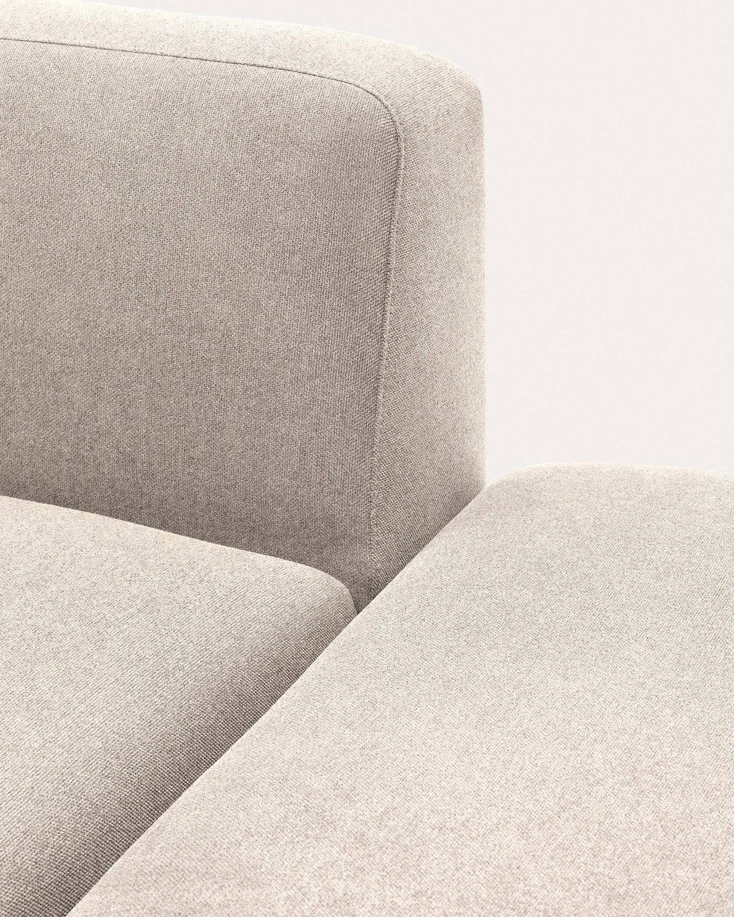 Neom 1-Sitzer-Sofa in Beige, 169 cm, FSC-zertifiziert, modernes modulares Design, flexibel kombinierbar, von Kave Home.