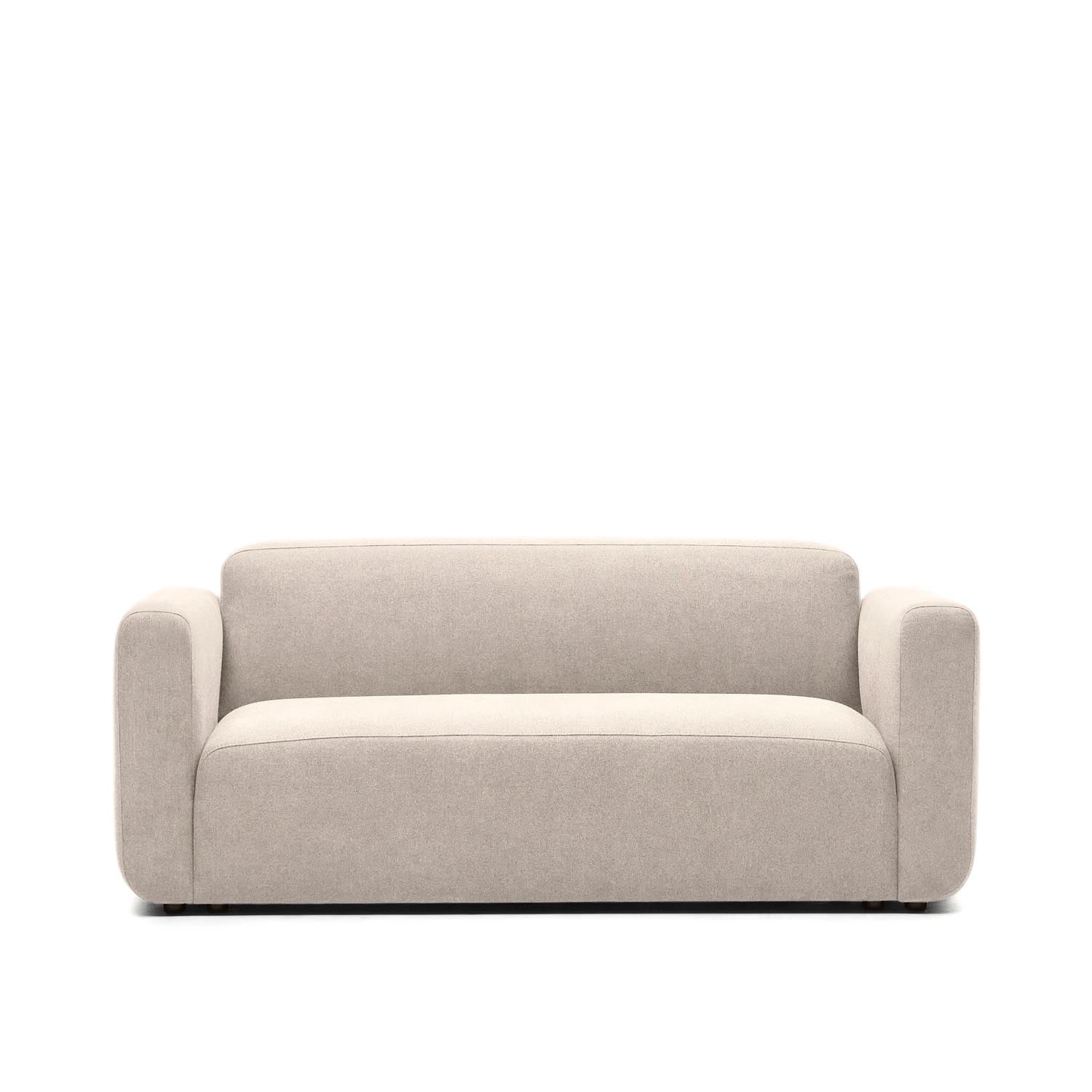 Neom 2-Sitzer-Sofa in Beige, 188 cm – modernes Design von Kave Home.