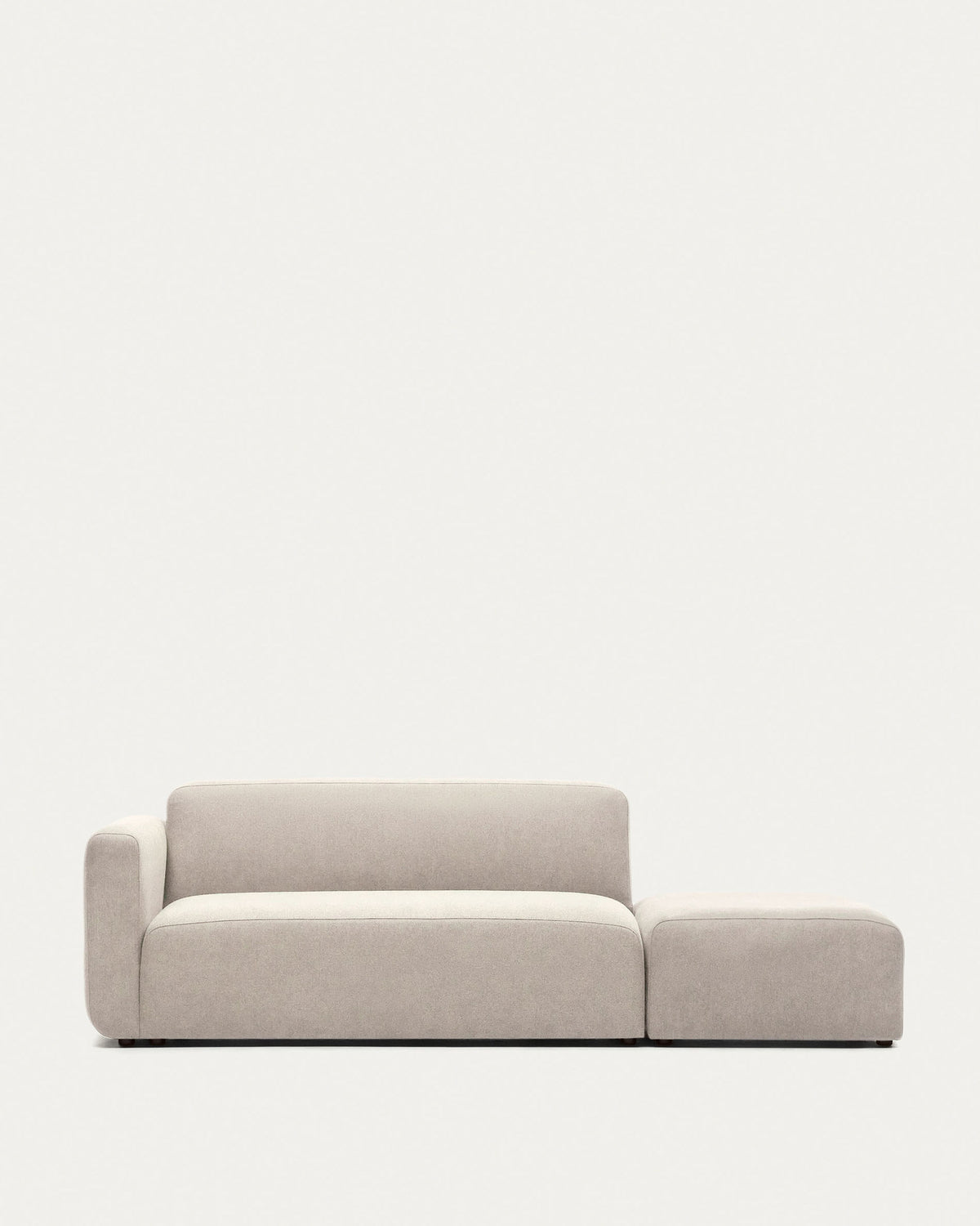 Neom modulares 2-Sitzer-Sofa mit Randmodul Beige 244 cm FSC Mix Credit in Beige präsentiert im Onlineshop von KAQTU Design AG. 2er Sofa ist von Kave Home