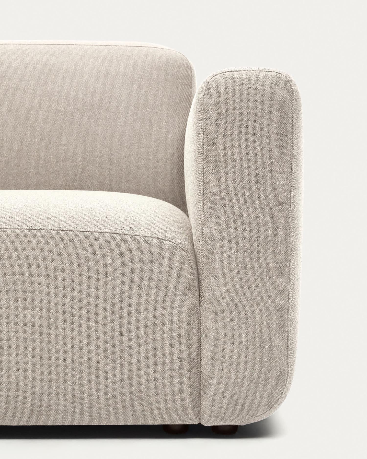 Neom 3-Sitzer-Sofa, beige, 263 cm, modular, FSC-zertifiziert. Nachhaltig, modern und individuell gestaltbar.