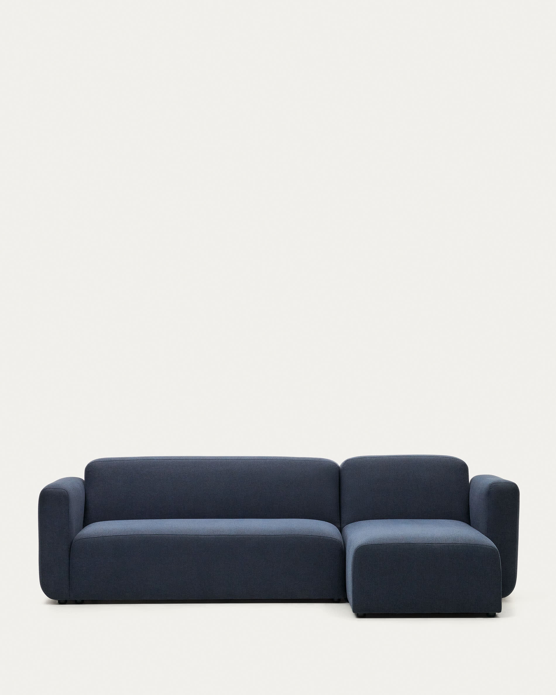 Neom modulares 3-Sitzer-Sofa Chaiselongue rechts/links Blau 263 cm FSC Mix Credit