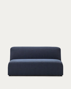 Neom 2-seater module in blue 150 cm FSC Mix Credit