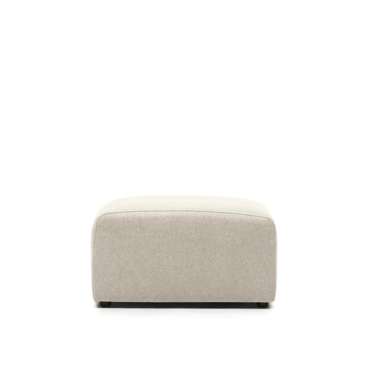 Das Neom Fußablagemodul in Beige von Kave Home bietet Komfort und Stil mit langlebigen Materialien und vielseitiger Integration.