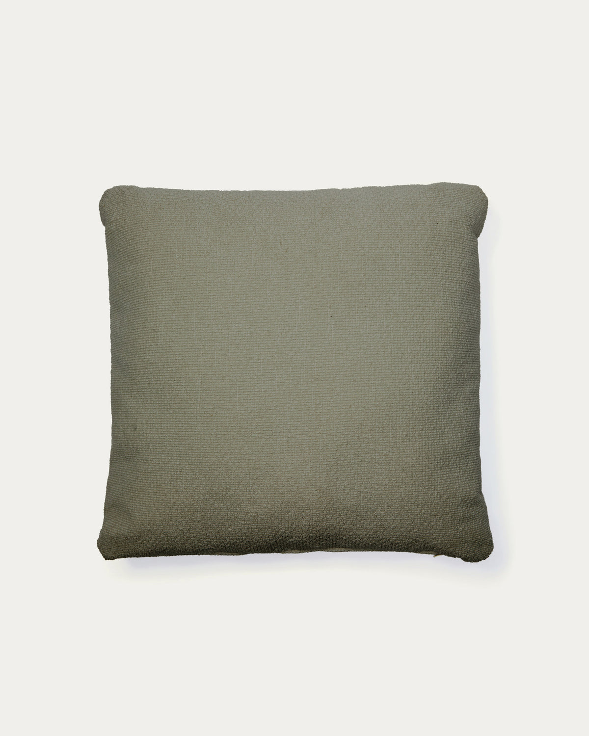 Kissen Martina mit Chenille in Grün 52 x 52 cm in Grün präsentiert im Onlineshop von KAQTU Design AG. Deko Kissen ist von Kave Home