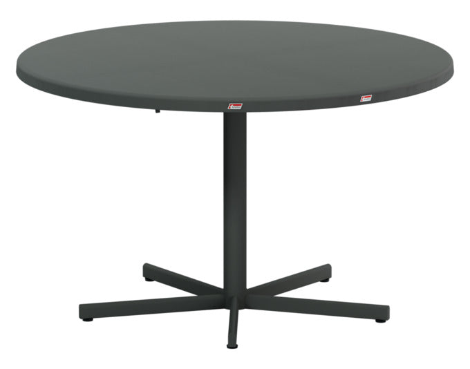 Bodensee Glasfaser-Gartentisch ø120 klappbar in Anthrazit präsentiert im Onlineshop von KAQTU Design AG. Gartentisch ist von Schaffner
