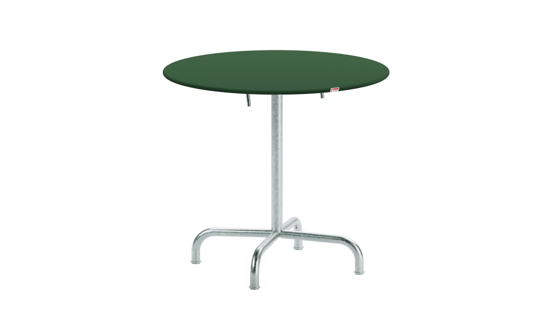 Schaffner Rigi Metall-Gartentisch ø80, klappbar, wetterfest, robust und elegant – perfekt für Garten, Terrasse oder Balkon, platzsparend und langlebig.
