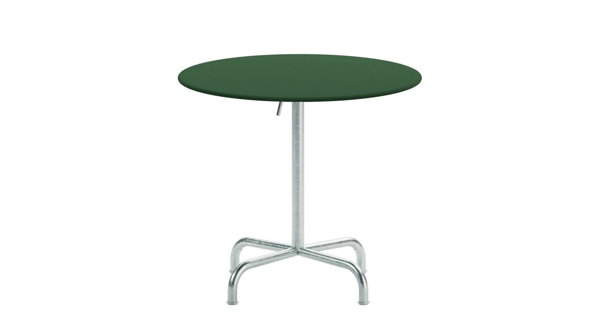 Schaffner Rigi Metall-Gartentisch ø80, klappbar, wetterfest, langlebig, Schweizer Qualität, elegantes Design, platzsparend, pflegeleicht für Garten & Balkon.