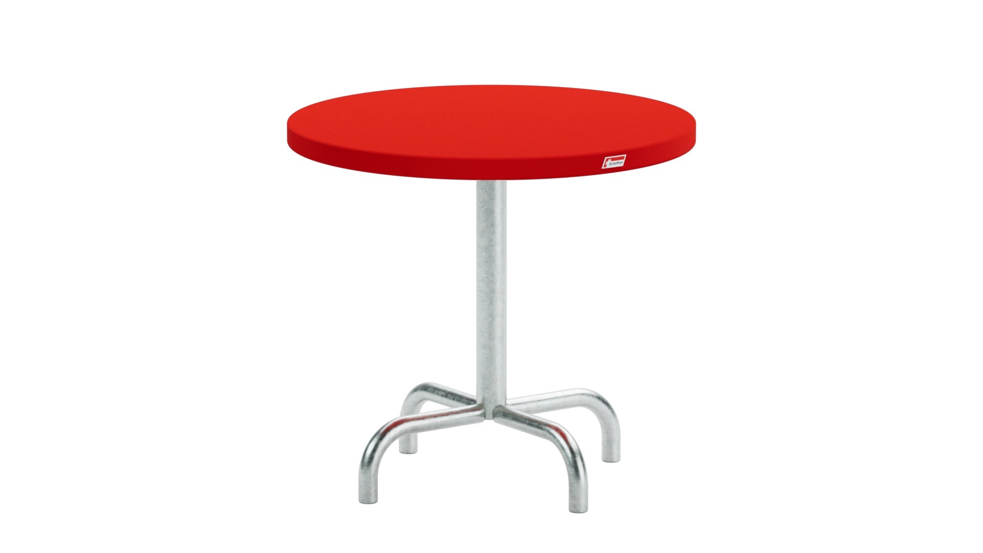 Moderner Säntis Metall-Beistelltisch für den Außenbereich, Ø 54 cm, ideal für entspannte Momente im Freien und stilvolle Akzente.