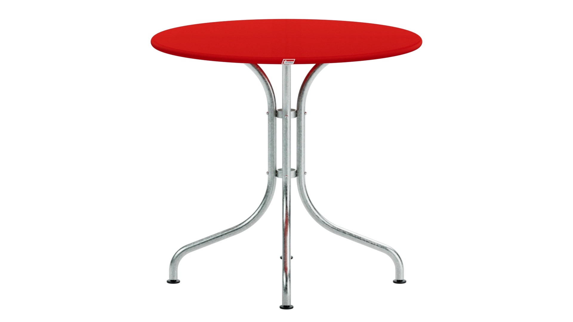 St. Moritz Metall-Gartentisch ø80 von Schaffner – eleganter, wetterfester Rundtisch aus robustem Stahl, ideal für Garten, Balkon oder Terrasse, langlebig und stilvoll.