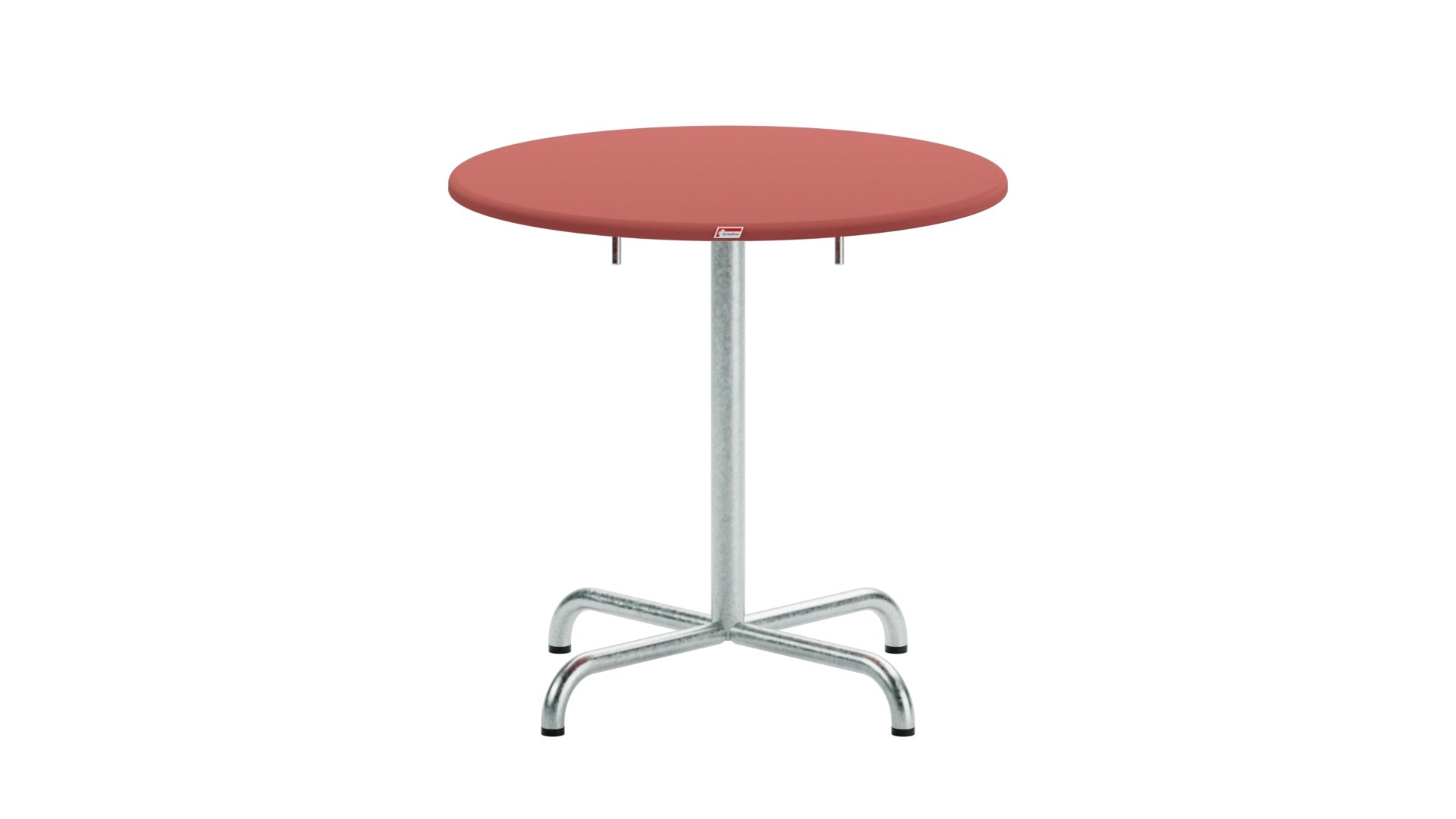 Moderner, wetterfester Davos Glasfaser-Gartentisch ø75, klappbar, UV-beständig, langlebig, pflegeleicht, perfekt für Terrasse, Garten oder Gastronomie.