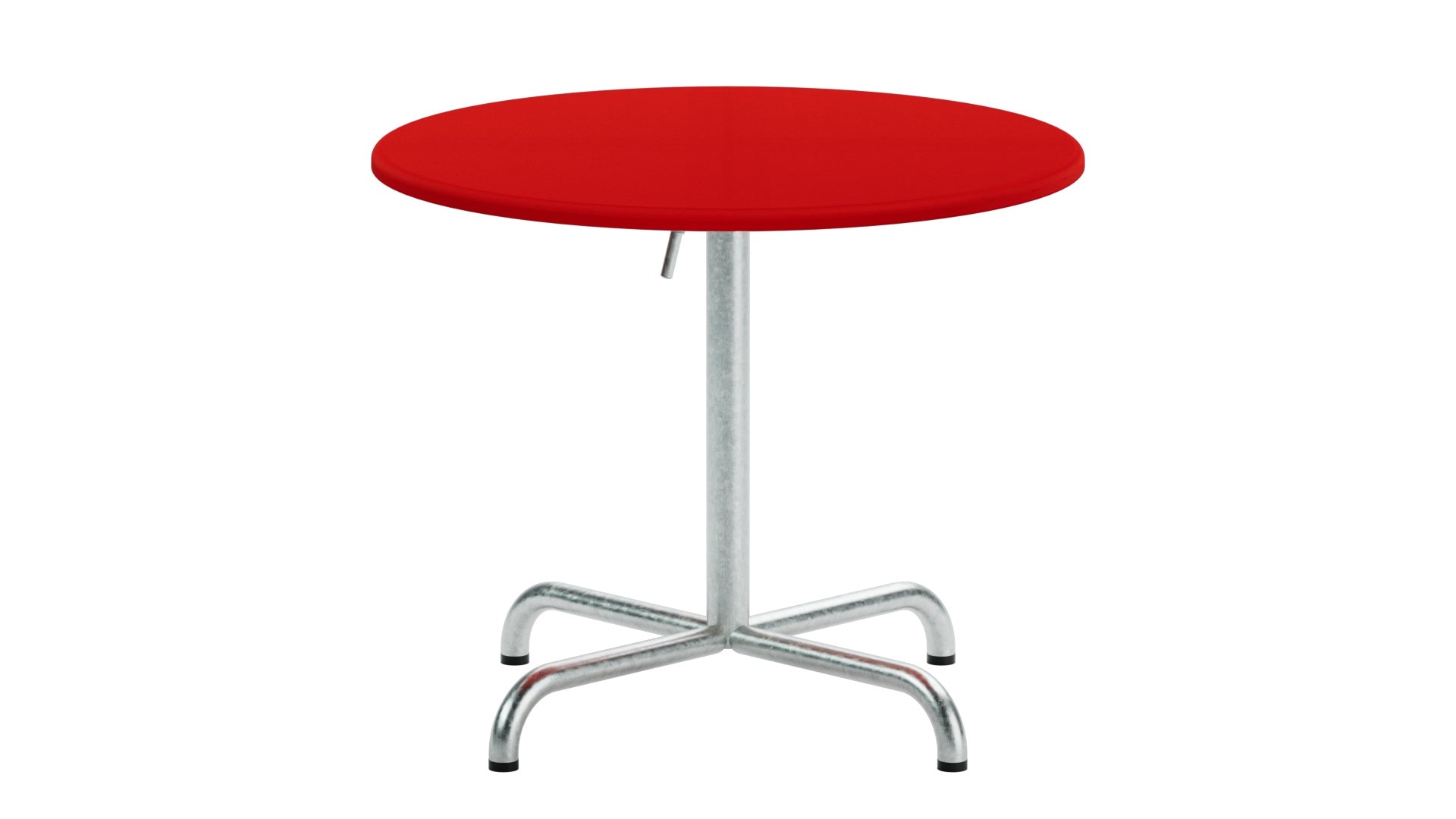 Hochwertiger, klappbarer Davos Glasfaser-Salontisch ø75/62 mit wetterfester, hitzebeständiger Oberfläche. Ideal für Outdoor, Gastronomie und Garten.