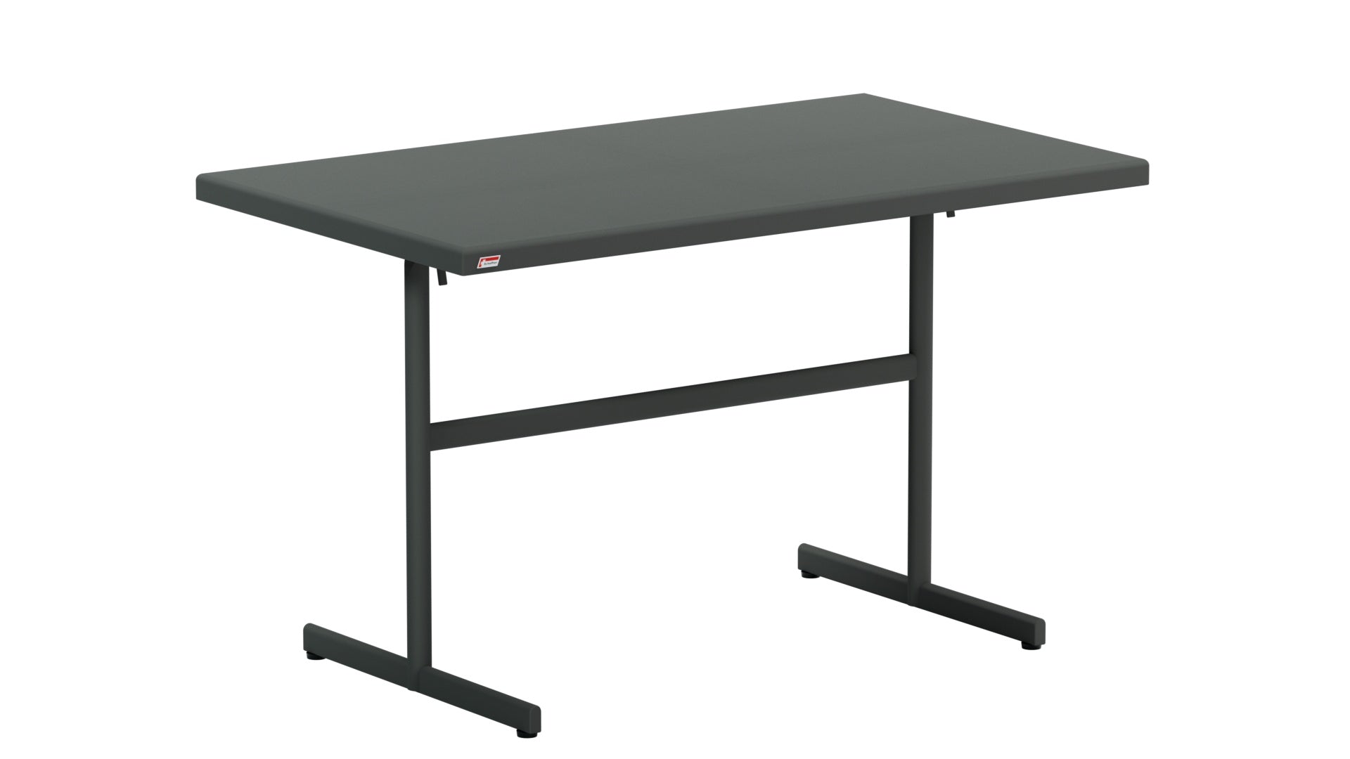 Bodensee Glasfaser-Gartentisch 120x70 klappbar in Graphit präsentiert im Onlineshop von KAQTU Design AG. Gartentisch ist von Schaffner