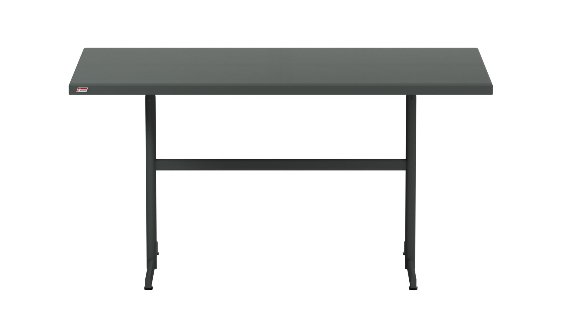 Bodensee Glasfaser-Gartentisch 140x80 klappbar in Graphit präsentiert im Onlineshop von KAQTU Design AG. Gartentisch ist von Schaffner