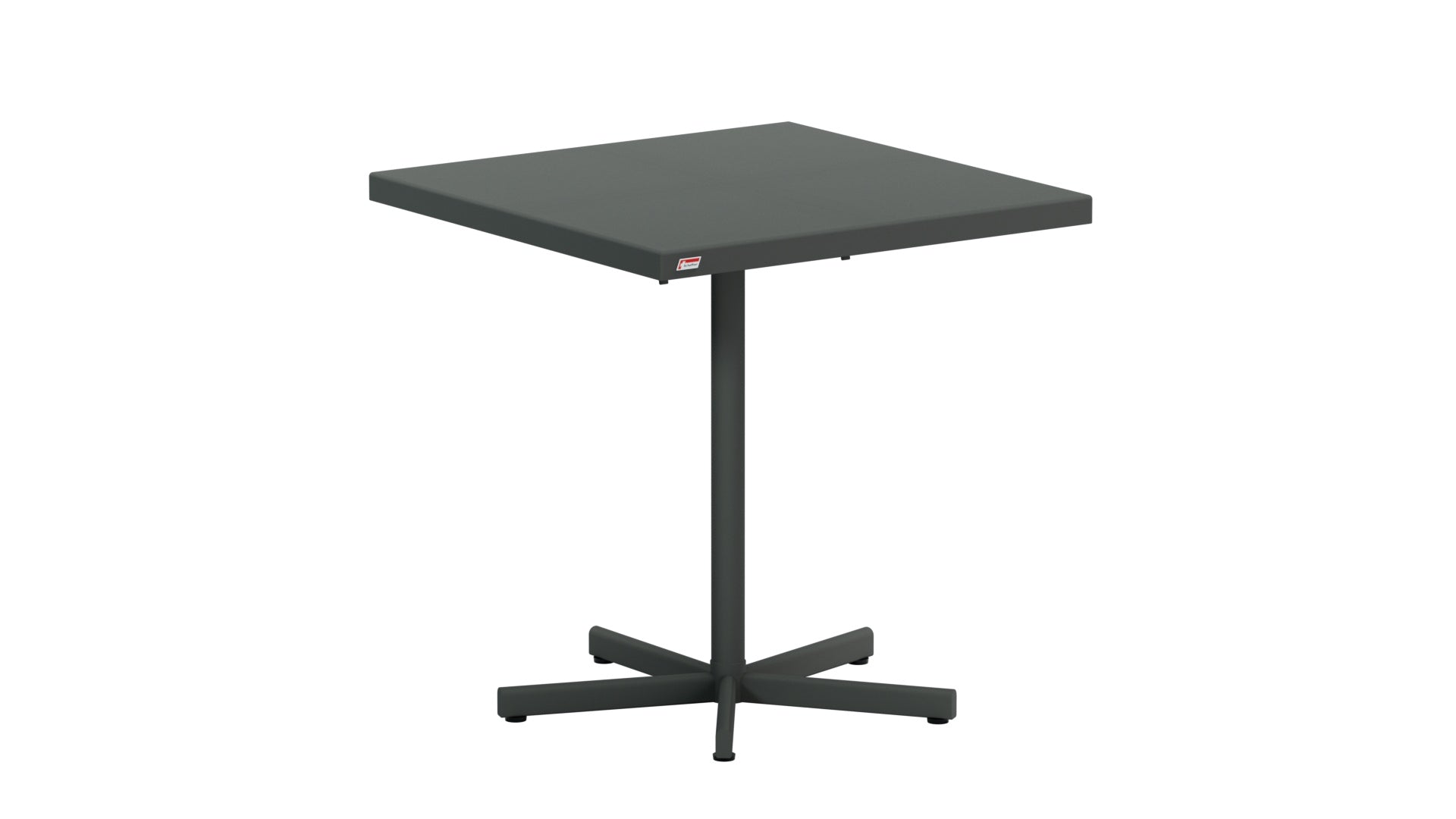 Bodensee Glasfaser-Gartentisch 70x70 klappbar in Graphit präsentiert im Onlineshop von KAQTU Design AG. Gartentisch ist von Schaffner