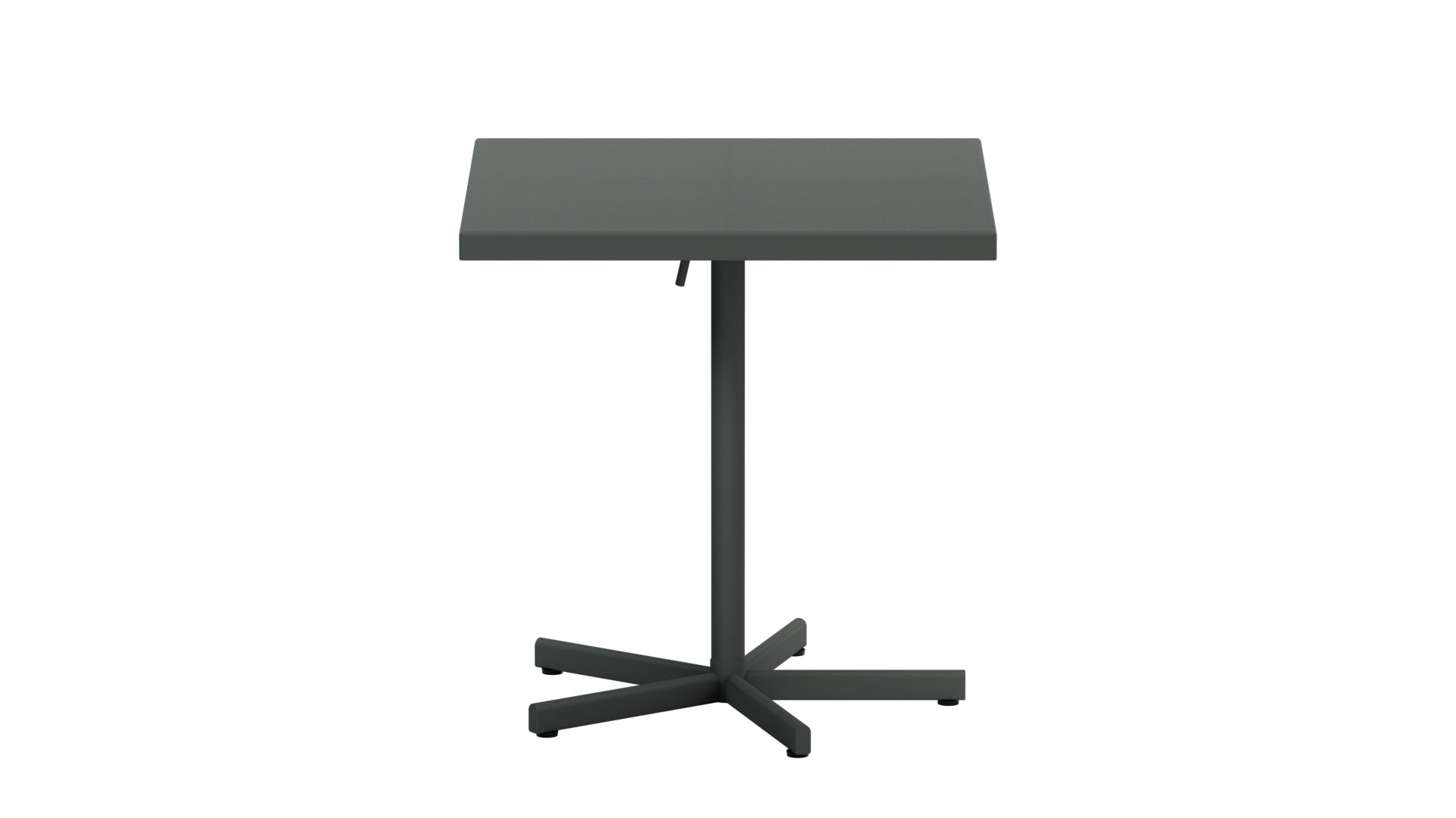 Hochwertiger, wetterfester Bodensee Glasfaser-Gartentisch 70x70 cm, klappbar, UV-beständig, langlebig, stilvoller Outdoor-Tisch aus Schweizer Produktion.