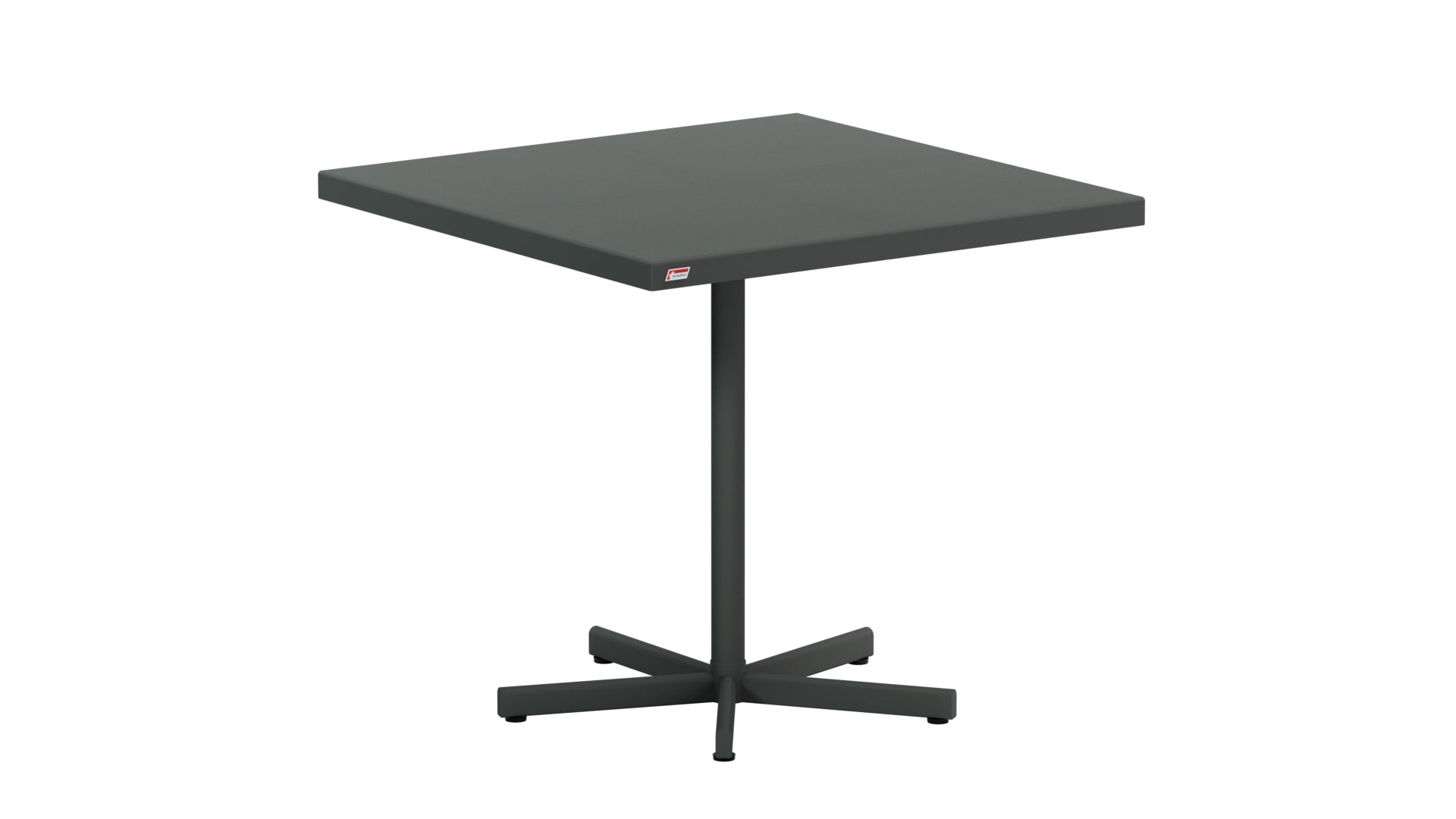 Bodensee Glasfaser-Gartentisch 80x80 klappbar in Graphit präsentiert im Onlineshop von KAQTU Design AG. Gartentisch ist von Schaffner