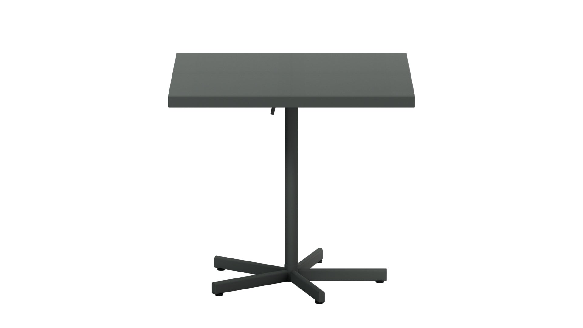 Bodensee Glasfaser-Gartentisch 80x80 klappbar in Graphit präsentiert im Onlineshop von KAQTU Design AG. Gartentisch ist von Schaffner