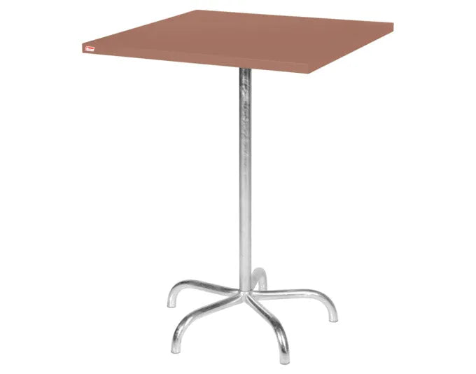 Moderner Stehtisch Säntis von Schaffner, ideal für Garten und Terrasse, robust, wetterfest und stilvoll designt.