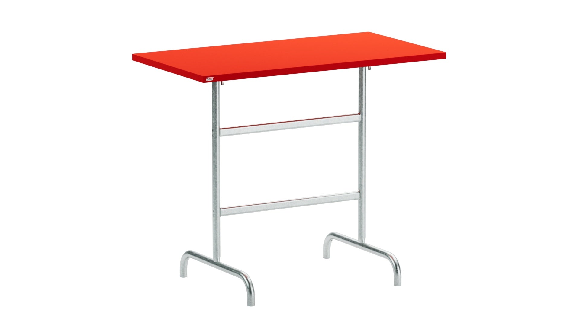 Robuster, wetterfester Säntis Metall-Stehtisch 130x70/110 cm, klappbar, rostfrei, leicht transportierbar – perfekt für Garten, Terrasse und Outdoor-Events.