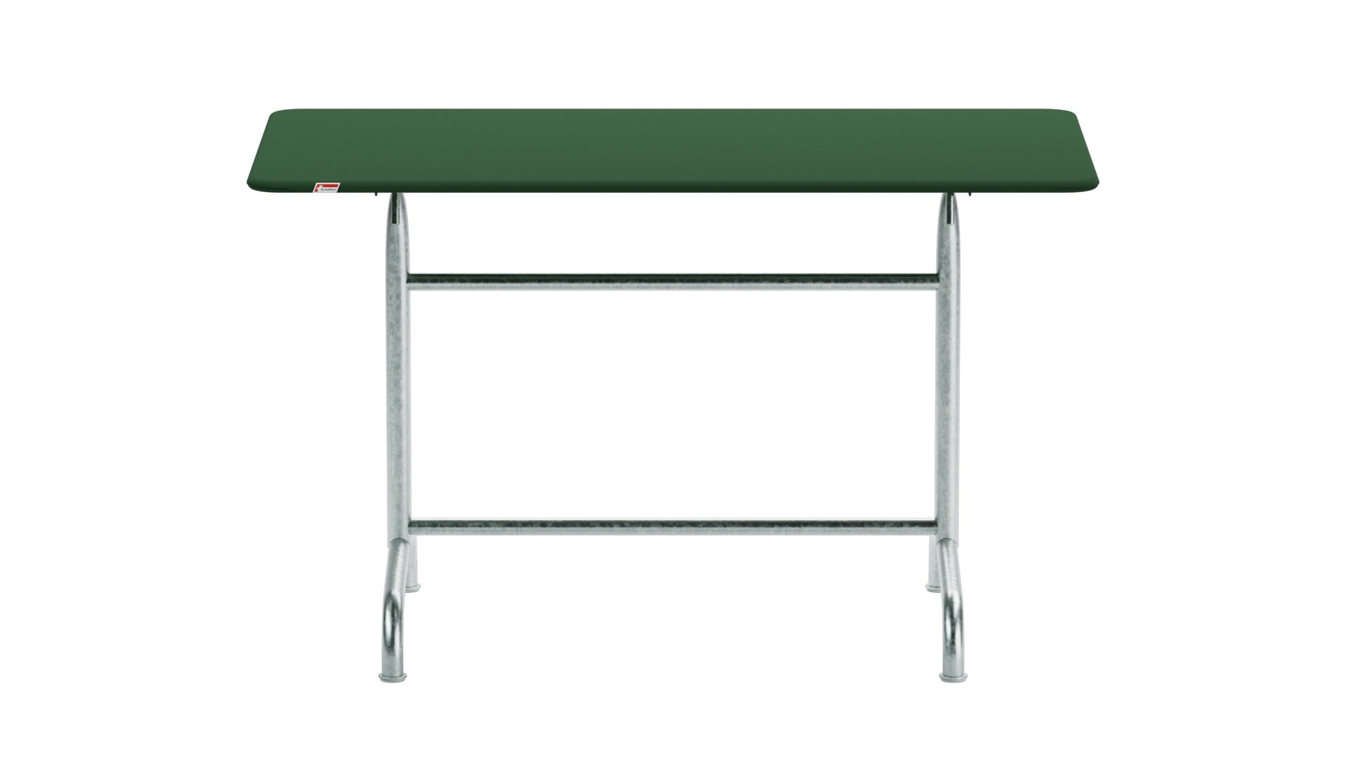 Rigi Metall-Gartentisch 120x70 klappbar in Tannengrün präsentiert im Onlineshop von KAQTU Design AG. Gartentisch ist von Schaffner