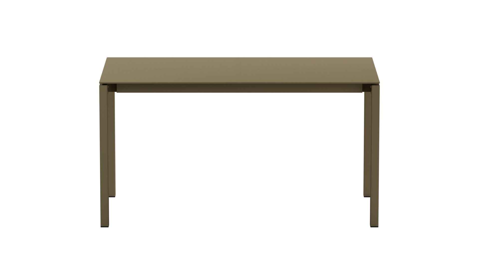 Luzern Glasfaser-Gartentisch 140x80 in Champagner / Champagner präsentiert im Onlineshop von KAQTU Design AG. Gartentisch ist von Schaffner