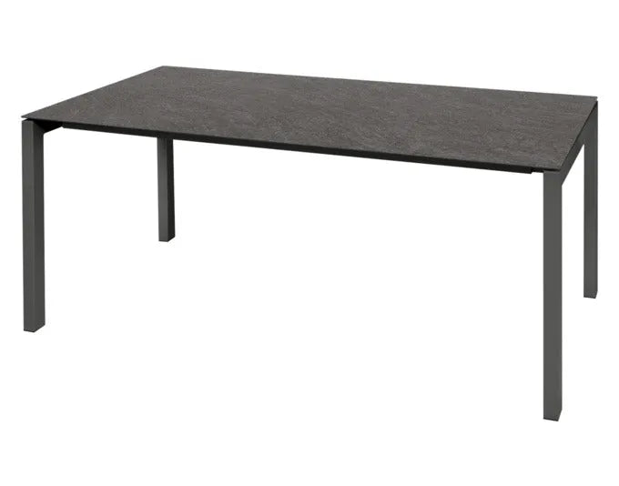 Moderner Fiberglastisch Luzern 140x80 von Schaffner, robust, wetterfest und ideal für stilvolle Außenbereiche.